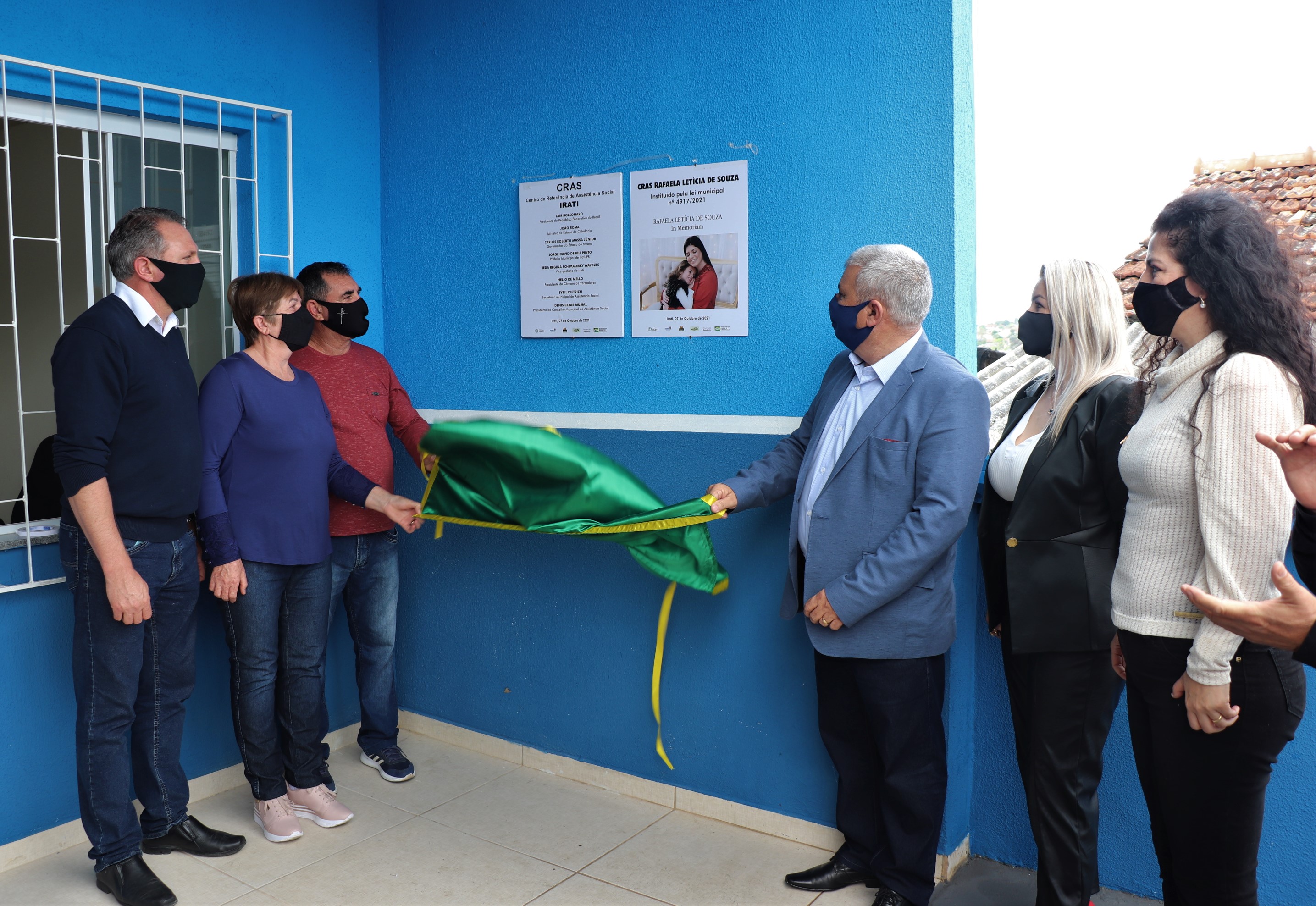 Câmara participa da inauguração do CRAS Rafaela Letícia de Souza no Jardim Planalto