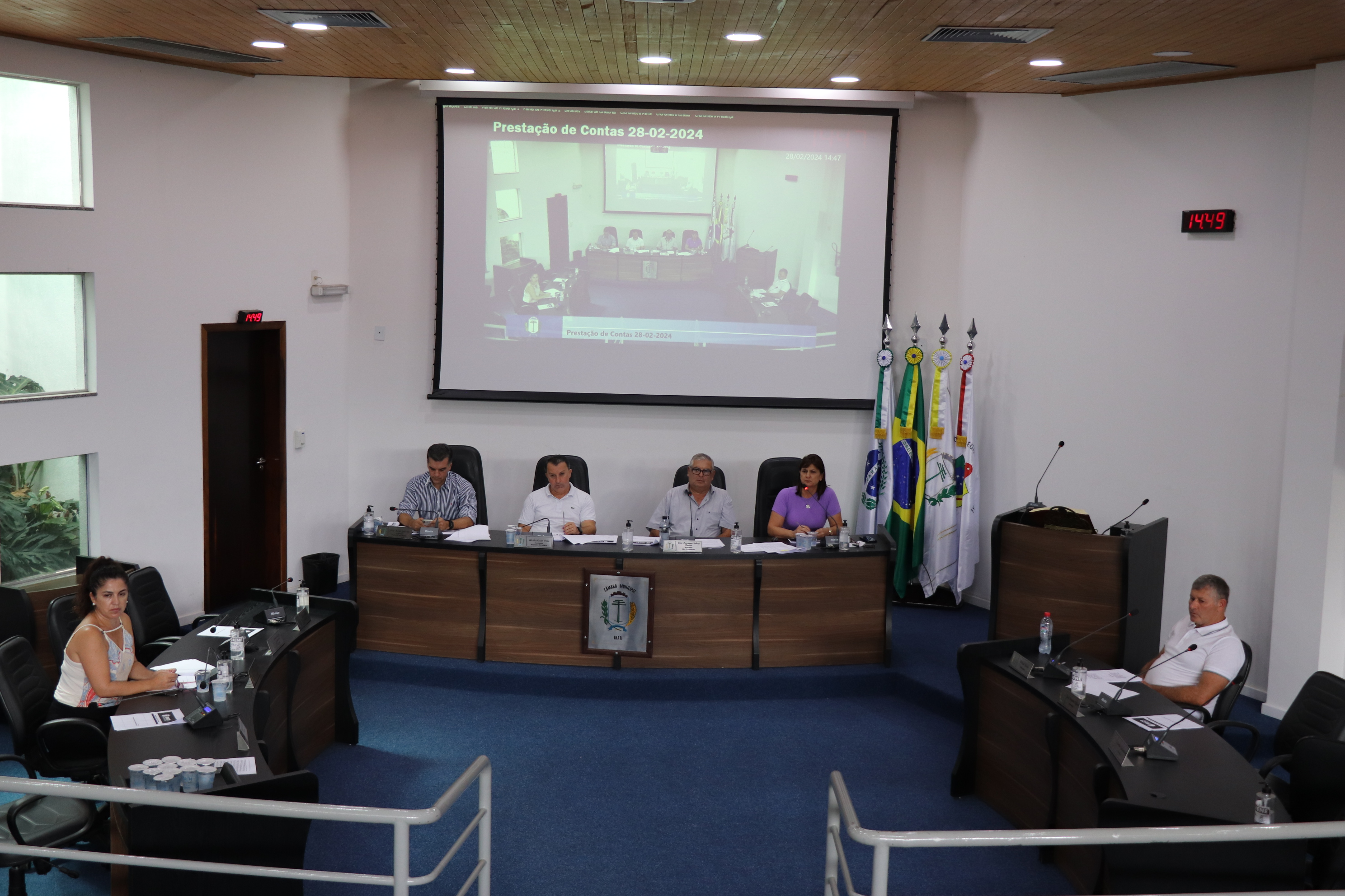 Prefeitura Municipal presta contas do 3º Quadrimestre de 2023