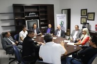 Parlamentares participam de reunião com a empresa Japel Soluções Fundiárias